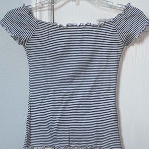 (BUNDLE) three off the shoulder crop tops!